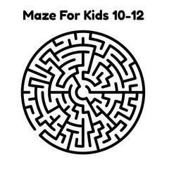 Maze Puzzle For Kids