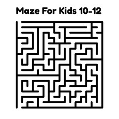 Maze Puzzle For Kids
