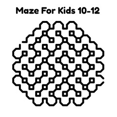 Maze Puzzle For Kids