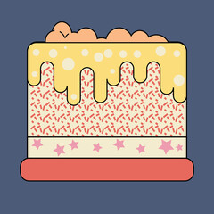 cake vector illustration
