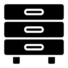 drawer glyph icon