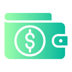 wallet gradient icon