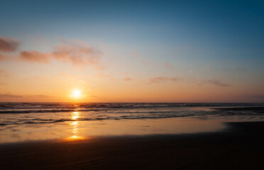 Sunset at Cape Lookout State Park, Oregon, USA