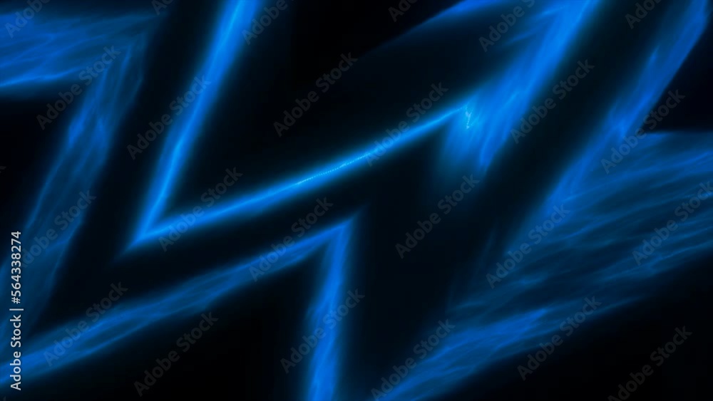 Poster black background with a fast-moving pattern. motion. a blue and red stripe made in abstraction quick