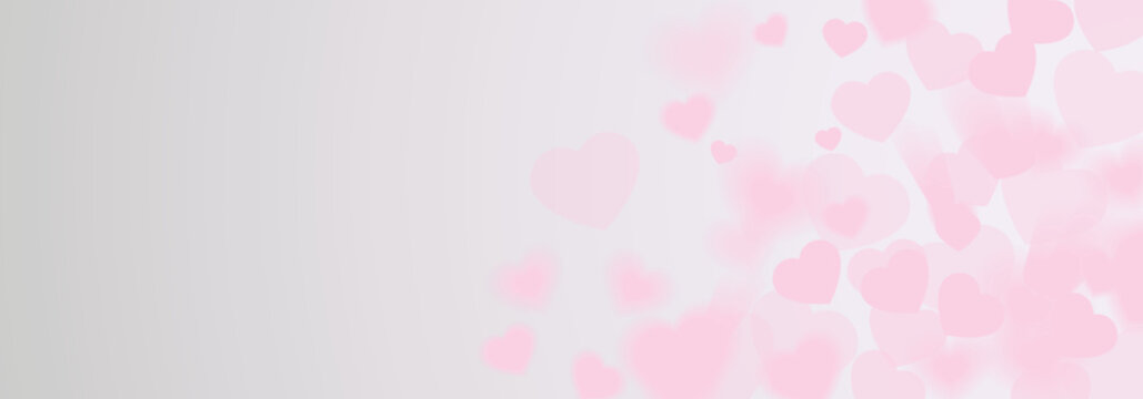 Pink sweet hearts background - love design for valentines day - mothers day