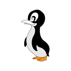 Penguin Vector outline