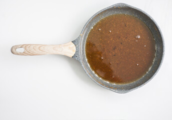 frying oil has been used