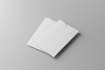 business card with sleeve mockup