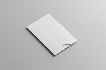 business card with sleeve mockup