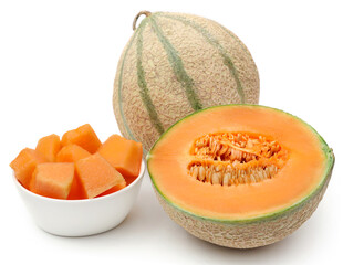 Cantaloupe or rockmelon