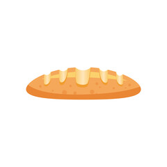Bread vector illustration, bread flat icon