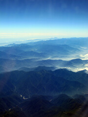 Fototapeta premium mountains and clouds