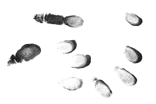 fingerprint hand palm texture png isolated 