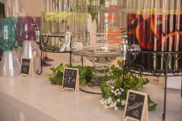 recipientes para aguas