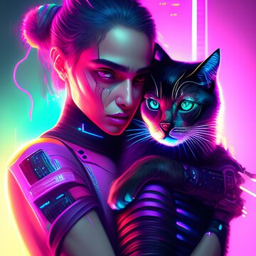 「Cat-Woman」の写真素材 | 325件の無料イラスト画像 | Adobe Stock