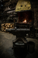 blacksmith at work