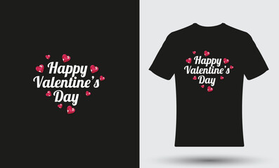 love-heart-character-with-shirts--on-black-background-design.