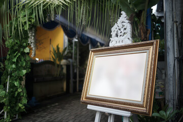 Beautiful Photo Frame in a Traditional Wedding Ceremony