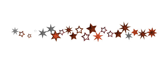 stars background, sparkle lights confetti falling. magic shining Flying christmas stars on night
