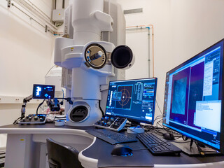 In 
Transmission Electron Microscopy (TEM) a beam of electrons is transmitted 
through a specimen...