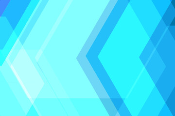 Blue abstract arrow   geometric shape background vector design.