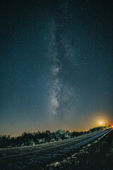 Milky Way viewed from South Texas.