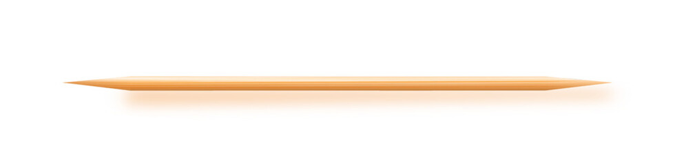 Toothpicks Wooden , Bamboo Toothpick small sharp, Realistic wood. Vector
