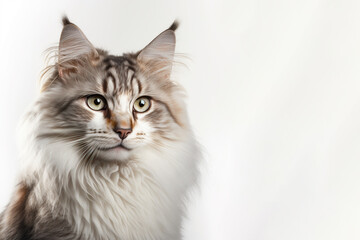 Fototapeta na wymiar Cat, Pet, Feline, Mouser, Tomcat, Kitten, Kitty, Generative AI