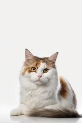 Cat sitting in the floor, Generative AI