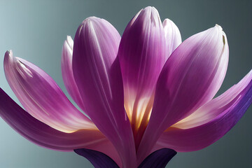 Hyacinth flower closeup, Generative AI