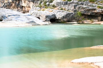 Mild breeze on the lake