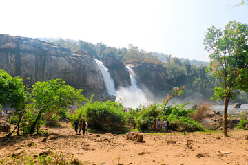 Athirappilly Falls - also known as Bahubali Waterfall having double falls