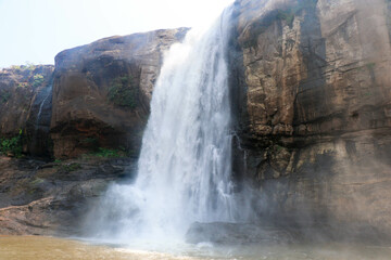 Athirappilly Waterfalls, also known as The Niagara of India. Situated in Athirappilly, Thrissur, Kerala, India