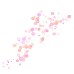 Multicolor Glowing Circle Dots