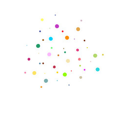 Multicolor Glowing Circle Dots
