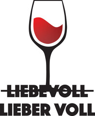 Liebevoll Lieber voll