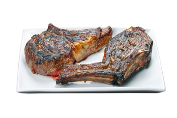 Prime rib, tomahawk steak food