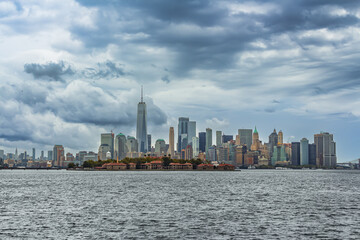 Fototapeta premium New York City - Manhatten skyline view