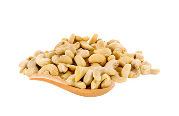 Cashews   isolated on  transparent png