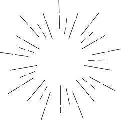 Obraz premium Starburst, sunburst