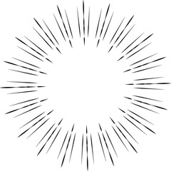 Obraz premium Starburst, sunburst