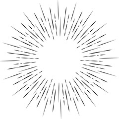 Obraz premium Starburst, sunburst