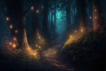 Magical forest