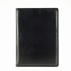 leather notebook isolated background - 564422200