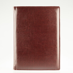 leather notebook isolated background - 564422468