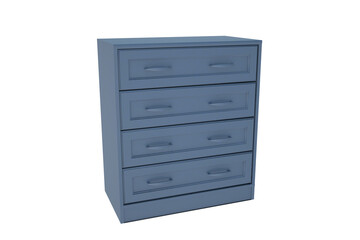 wooden cabinet with drawers - 564423441