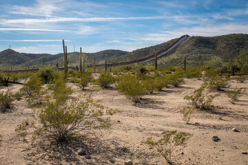 US -- Mexico border wall