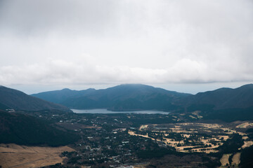 金時山山頂からの景色