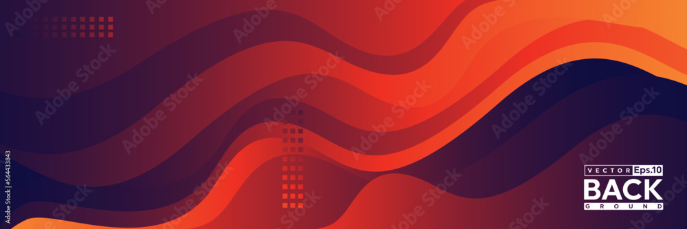 Poster vivid background vector design. abstract modern colorful hologram blur background design for web des