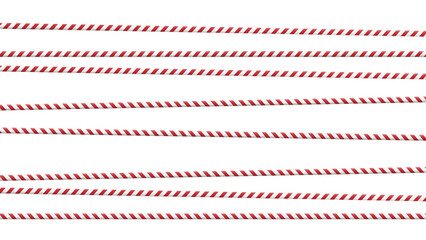 red and white warning banner png